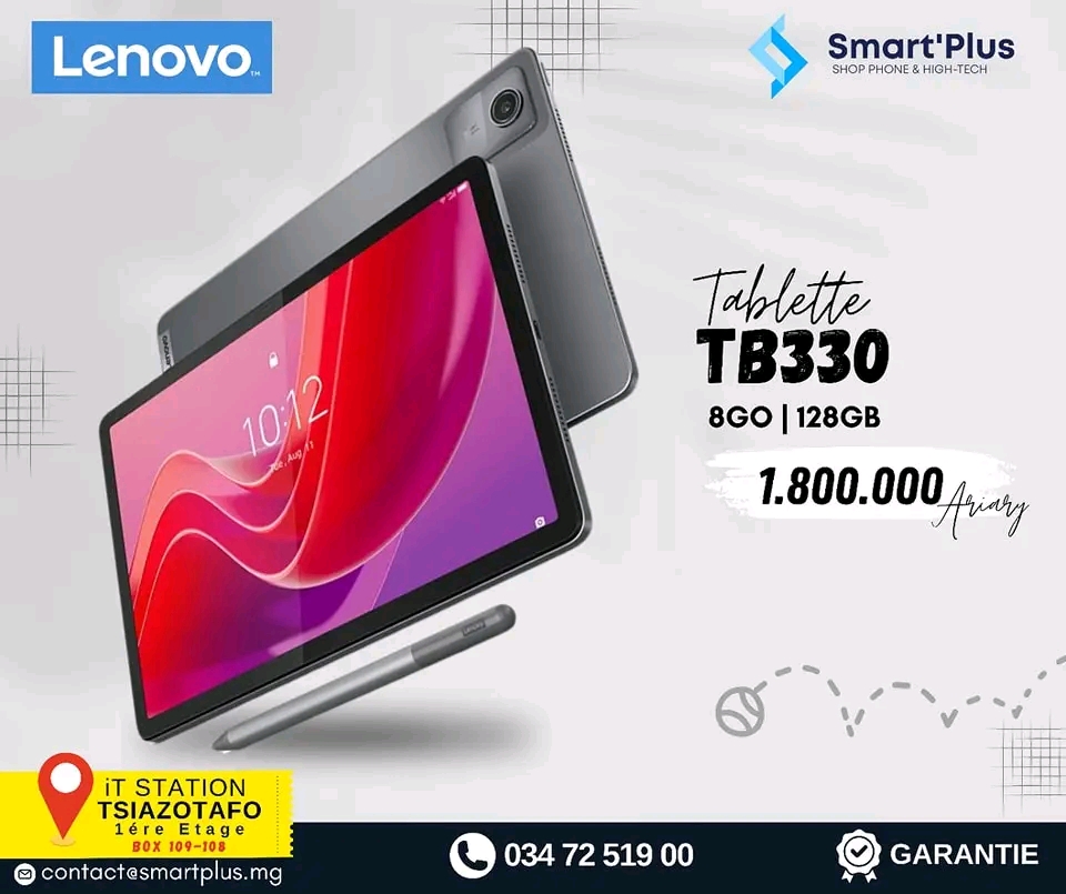 Lenovo Tab M11 Gen3 TB330 11" WUXGA